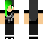 mnil female green hair