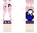 pastel wolf girl