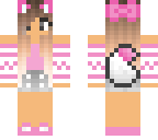 pink fox girl