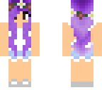 purple hair summer