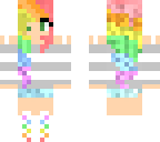 rainbow girl