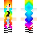 rainbow hair girl fixed