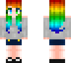 rainbow hair o-o