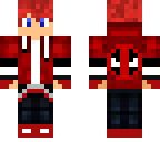 red hair deadpool fan
