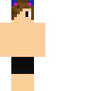 wolf boy in trunks