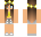 yellow crop top