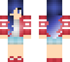 blue and red