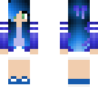 blue hair girl