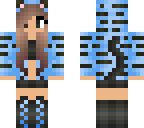 blue tiger girl