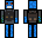 blue vest