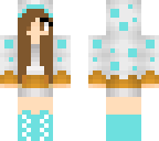cake girl blue