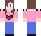 cute heart shirt girl