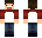 derpy red baseball tee