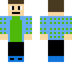 green and blue checkered