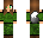 green wolf girl