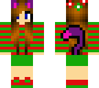 me in my christmas outfit