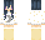 moon girl with socks