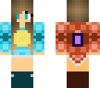 nether and over world girl