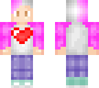 pink and white shirt