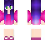 purple hair girl