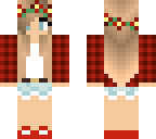 red plaid tomboy