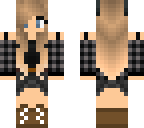 swim suit cute wolf girl