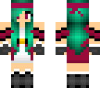 teal and magenta pirate