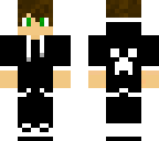 black and white