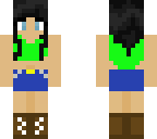 black haired