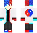 blue and red of yin and yang