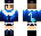 blue girl