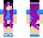blue girl