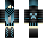 blue girl