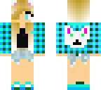 blue green kitty 