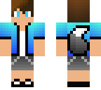 blue summer skin
