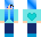 blue sweater