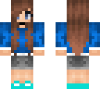 blue sweater girl