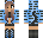 blue tiger girl