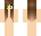 brunette with green eyes base