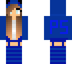 custom blue skin ps 