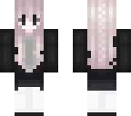 cute girl and new skin