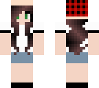 flannel hat girl