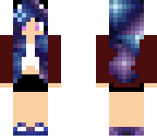 galaxy hair