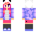 girl with panda hat