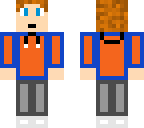 orange and blue boy