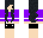 purple chibi girl