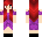 purple dress