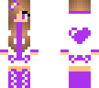 purple heart girl