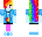rainbow dash human