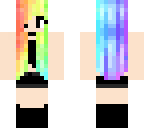 rainbow girl